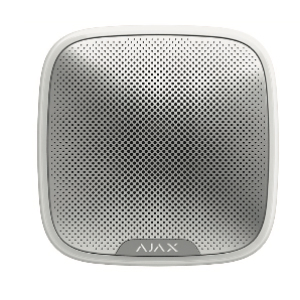 صفارة إنذار خارجية لاسلكية ذكية بصوت 85‑113 ديسيبل – تعمل حتى 5 سنوات