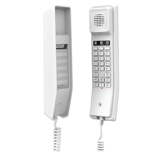 هاتف IP بشبكة سلكية مع 2 خطوط و10 أزرار اتصال سريع