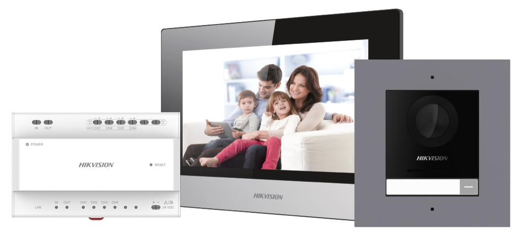 طقم إنتركم مرئي ذكي بشاشة لمس 7 بوصة