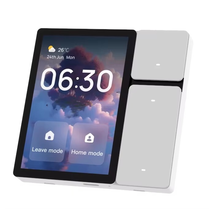 3.5-Inch Smart Control Panel with 3 Lighting Circuits and IR Controller