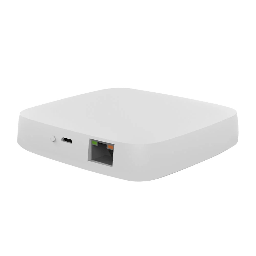 بوابة منزل ذكي Zigbee 3.0 – اتصال Ethernet – طاقة DC 5V