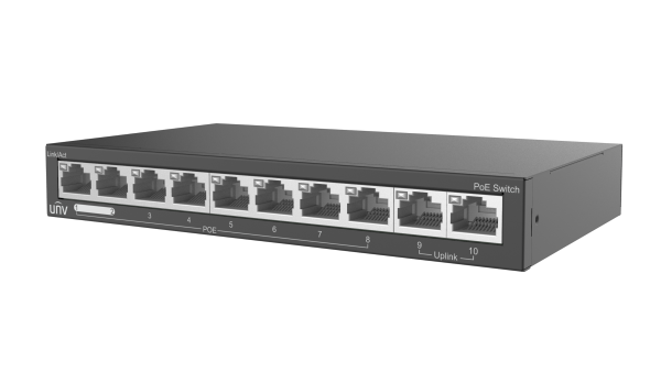 10-Port Unmanaged PoE Ethernet Switch