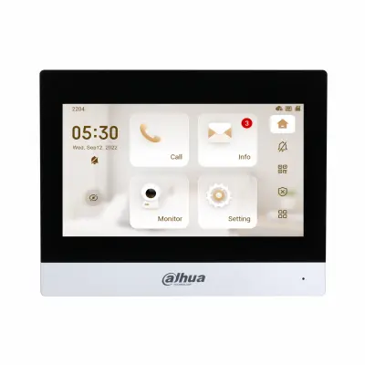Dahua 7-inch IP & Wi-Fi Indoor Video Intercom Monitor  