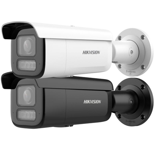 8 MP 4K Network Bullet Camera with Motorized Zoom (Varifocal) Lens and Smart Hybrid Light