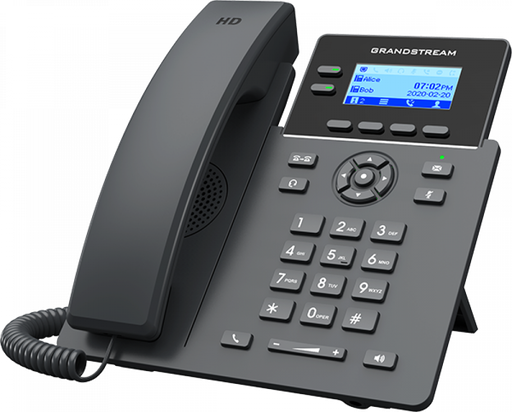 A basic desk phone from Grandstream that supports Wi-Fi.