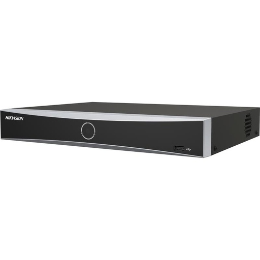 4K Network Video Recorder Supporting 8 IP Cameras with 8 Built-In PoE Ports