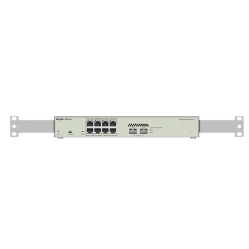 [RG-NBS3100-8GT2SFP-P-V2] سويتش 10 منافذ بسرعة جيجابت PoE من روجي 