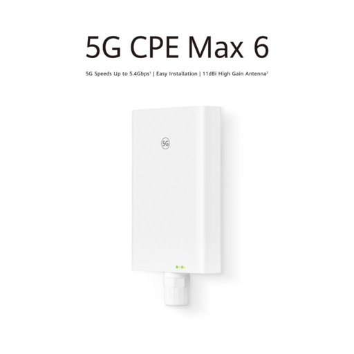 Zowee (Huawei) H362-383 5G Outdoor Router CPE Max 6 WiFi 6 – High Gain Signal & Wide Coverage